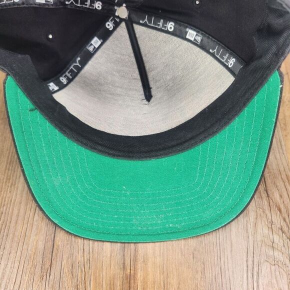 Miami Marlins New Era 9fifty Hat Cap Snapback Black MLB Baseball Team A-Frame - Picture 8 of 10